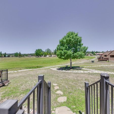 Ruidoso Golf Condo - Patio, Fire Pit And Mtn View! Exterior photo